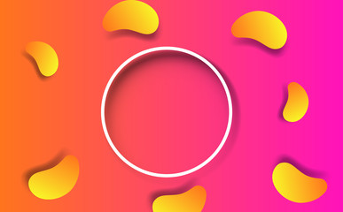 Liquid flow Fluid colors autumn shapes Applicable for gift card cover poster, Poster on wall poster template, landing page, ui, ux ,coverbook, baner, social media posted