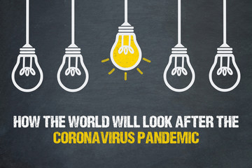 How the world will look after the coronavirus pandemic - obrazy, fototapety, plakaty