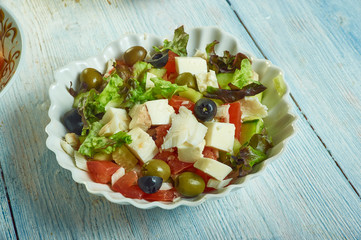 Israeli Sea Bass Salad