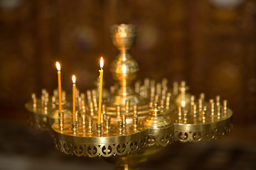 Burning Candles in the Orthodox Church