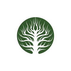 Tree icon logo template vector icon