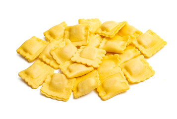 italian ravioli isolated
