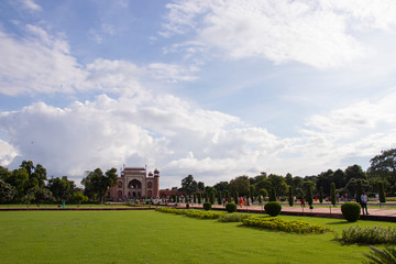 Fototapeta na wymiar Darwaza i Rauza the Gate of Taj Mahal in Agra