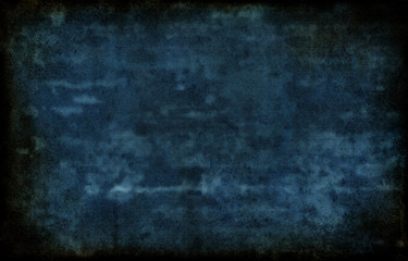 Abstract blue texture background. Black dark blue grunge pattern on wall surface.