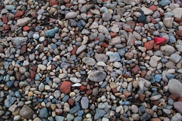 river bed rocks