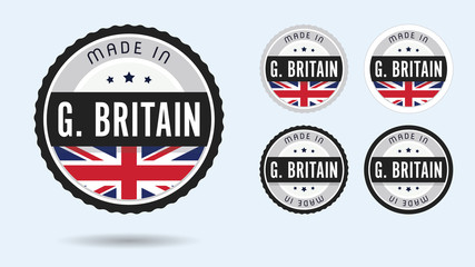 Made in Great Britain collection with British flag symbol.
