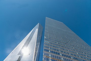 Fototapeta na wymiar New York City Skyscrapers 