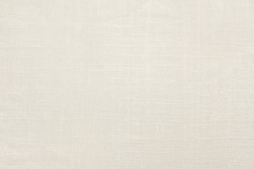 White Linen Textile Background. Abstract natural fabric texture