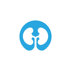kidney vector illusrtation design logo