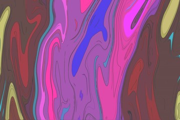 Animation abstract background motion hypnotic,  cartoon.