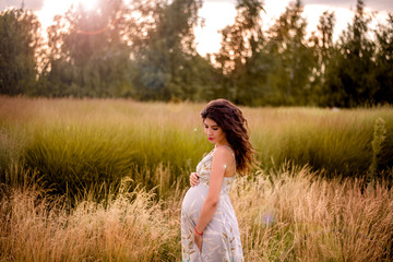 Fototapeta na wymiar pregnant woman 