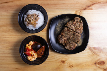 Chinese Chicken with Rice.
