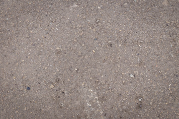 Surface grunge rough of asphalt, Tarmac grey grainy road, Driveway texture background, Top view