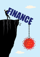 Financial Cliff Covid-19 b