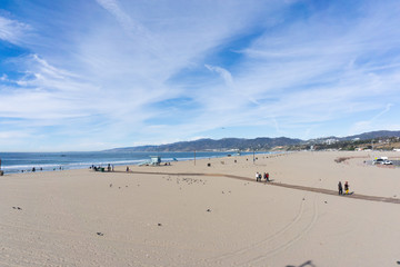 Fototapeta na wymiar Plaża po horyzont