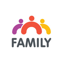 Vector Party People Logo Template