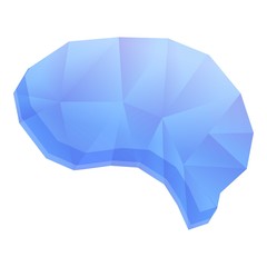 Brain neuromarketing icon. Cartoon of brain neuromarketing vector icon for web design isolated on white background