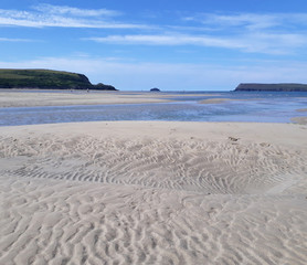Hawker's Cove at low tide, near Padstow, Cornwall
