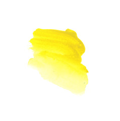 Abstract watercolor art hand paint on white background