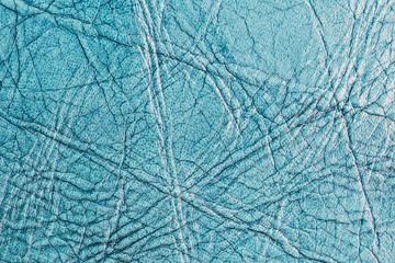 Blue leather background