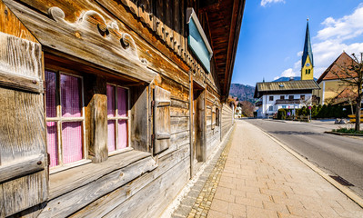 Fototapeta premium old town of Rottach-Egern