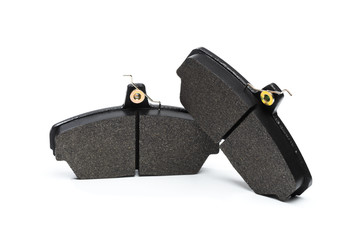 brake pads isolated on white baclkground. © Fototocam