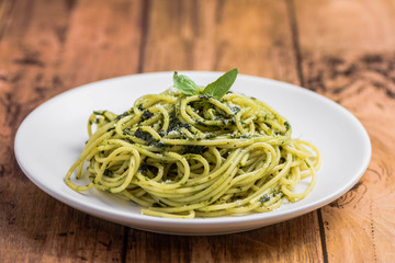 バジルスパゲッティ