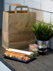 Sushi takeaway