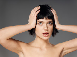 Fototapeta premium woman with headache