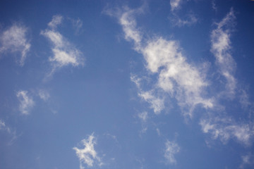 Blue Sky with Clouds