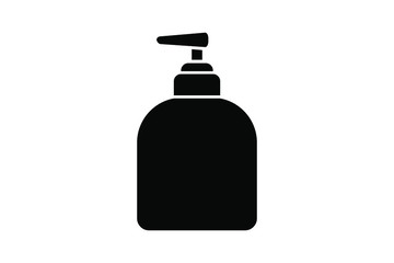 EPS 10 vector. An icon with sanitizer. Protection from viruses.