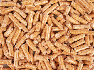 Wood pellets background