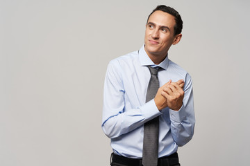 portrait of a handsome businessman