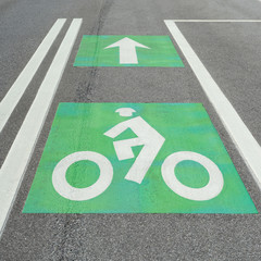 Bike Lane Graphic