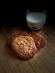 cookies and milk