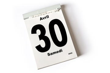 30. Avril 2022