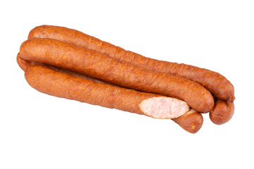 sausage isolated on white background