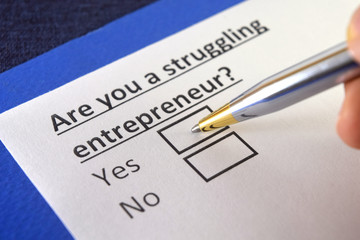 Are you a struggling entrepreneur?