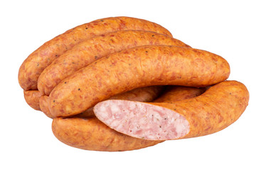 sausage isolated on white background