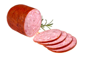 Ham isolated on white background