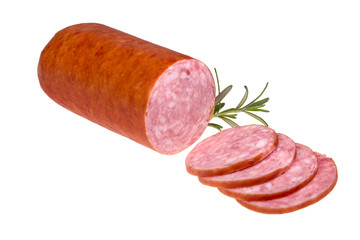 Ham isolated on white background