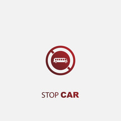 simple car icon vector eps
