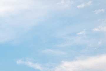 blue sky with clouds