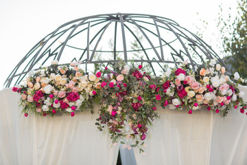 Beautiful arrangement for special wedding