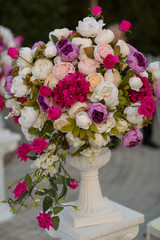 Beautiful arrangement for special wedding