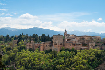 Fototapeta na wymiar Alhamra Granada