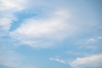 blue sky with clouds