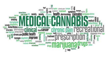 Medical cannabis concept