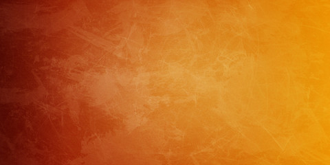 
Yellow orange background with faint texture and distressed vintage grunge and watercolor paint stains in elegant Christmas backdrop illustration 