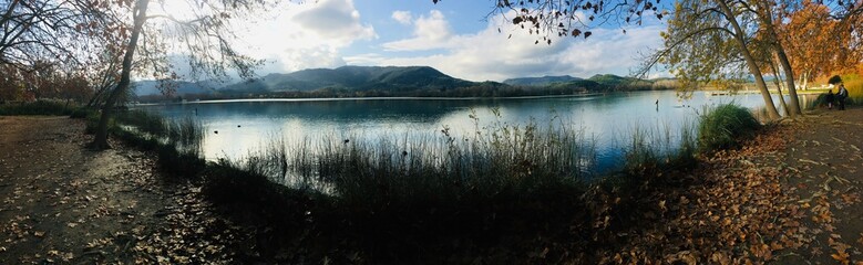 reflection in the water